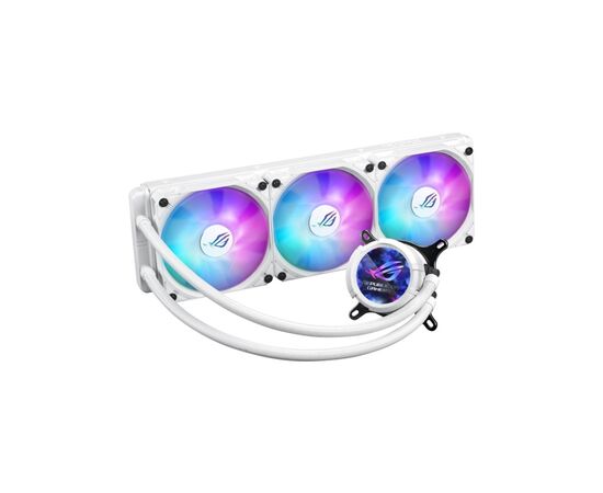 Система жидкостного охлаждения ASUS ROG Strix LC III 360 ARGB LCD White (90RC00W2-M0UAY0), изображение 2 Система жидкостного охлаждения ASUS ROG Strix LC III 360 ARGB LCD White (90RC00W2-M0UAY0), изображение 2