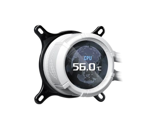 Система жидкостного охлаждения ASUS ROG Strix LC III 360 ARGB LCD White (90RC00W2-M0UAY0), изображение 6 Система жидкостного охлаждения ASUS ROG Strix LC III 360 ARGB LCD White (90RC00W2-M0UAY0), изображение 6