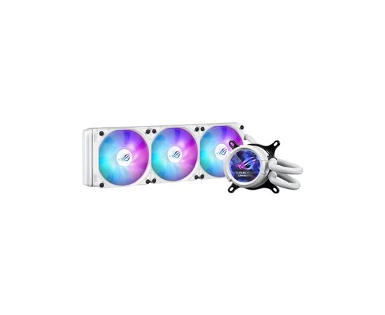 Система рідинного охолодження ASUS ROG Strix LC III 360 ARGB LCD White (90RC00W2-M0UAY0)