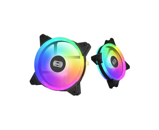 Кулер для корпуса PcCooler F3 T120 ARGB BK, изображение 4 Кулер для корпуса PcCooler F3 T120 ARGB BK, изображение 4
