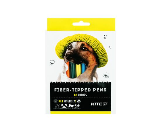 Фломастери Kite Dogs , 12 кольорів (K22-447)