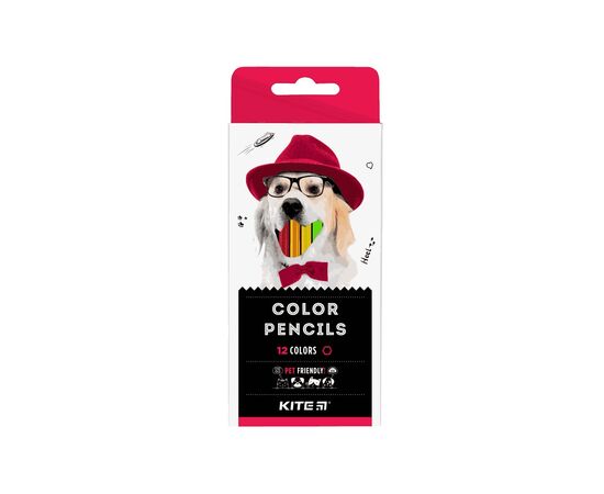 Карандаши цветные Kite Dogs 12 шт (K22-051-1)