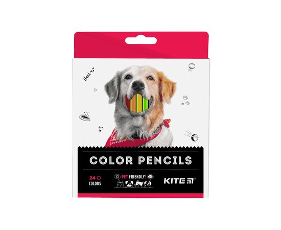 Карандаши цветные Kite Dogs 24 шт (K22-055-1)