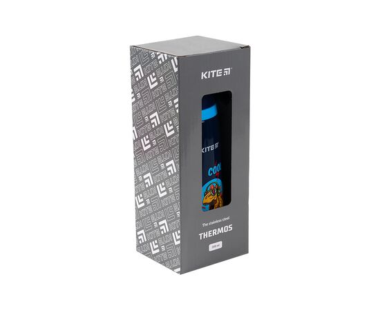 Поильник-непроливайка Kite Cool термос 350 мл синий (K21-305-02), изображение 4 Поильник-непроливайка Kite Cool термос 350 мл синий (K21-305-02), изображение 4