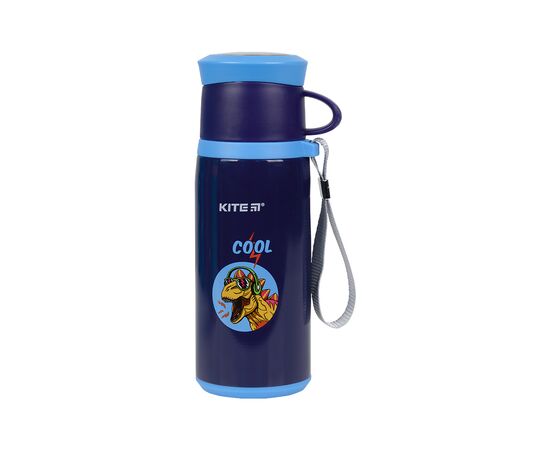 Поильник-непроливайка Kite Cool термос 350 мл синий (K21-305-02)