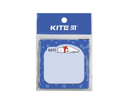 Бумага для заметок Kite с клейким слоем Nope cat 70х70 мм, 50 листов (K22-298-1), изображение 2 Бумага для заметок Kite с клейким слоем Nope cat 70х70 мм, 50 листов (K22-298-1), изображение 2