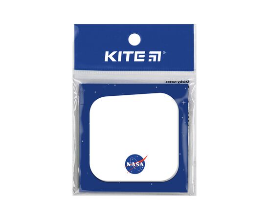 Бумага для заметок Kite с клейким слоем NASA cat 70х70 мм, 50 листов (NS22-298), изображение 2