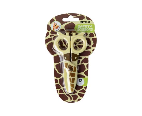 Ножиці Kite дитячі безпечні Giraffe, 12 см (K22-008-03)