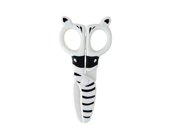 Ножницы Kite детские безопасные Zebra, 12 см (K22-008-02), изображение 2 Ножницы Kite детские безопасные Zebra, 12 см (K22-008-02), изображение 2