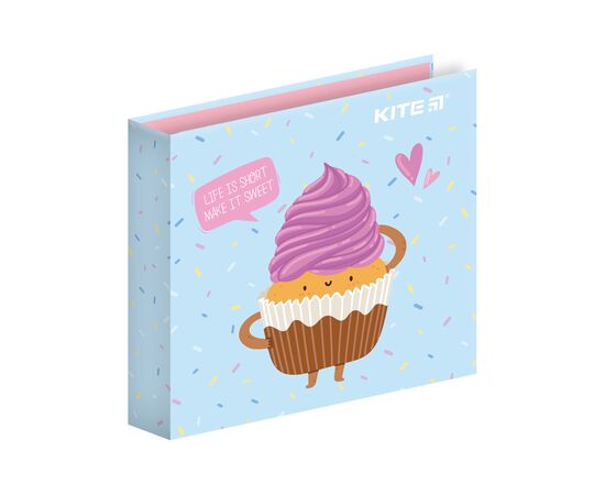 Стікер-закладка Kite набір з клейкою смужкою Sweet muffin (K22-477)