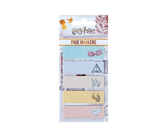 Стікер-закладка Kite паперова з малюнком Harry Potter 100 шт, 5х20 шт (HP23-480)