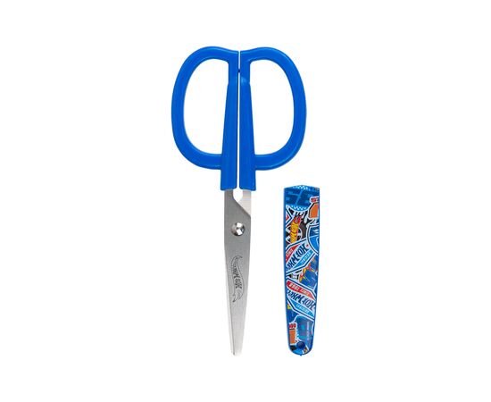 Ножиці Kite дитячі в футлярі Hot Wheels 13 см (HW23-124)