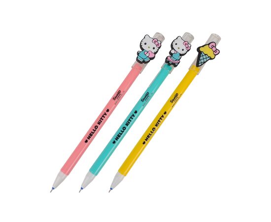 Ручка гелева Kite пиши-стирай Hello Kitty, синя в асортименті (HK23-352)