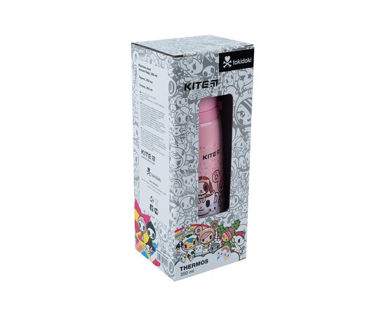 Поильник-непроливайка Kite Термос Tokidoki 350 мл Рожевий (TK23-305), изображение 4 Поильник-непроливайка Kite Термос Tokidoki 350 мл Рожевий (TK23-305), изображение 4