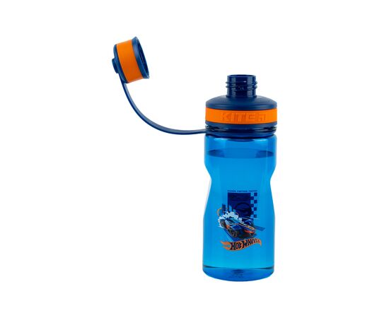 Поїльник-непроливайка Kite Hot Wheels HW24-397, 500 мл, синя (HW24-397), зображення 3 Поїльник-непроливайка Kite Hot Wheels HW24-397, 500 мл, синя (HW24-397), зображення 3
