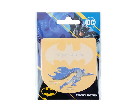 Бумага для заметок Kite с клейким слоем DC Comics 70х70 мм, 50 листов (DC23-298-1), изображение 2 Бумага для заметок Kite с клейким слоем DC Comics 70х70 мм, 50 листов (DC23-298-1), изображение 2