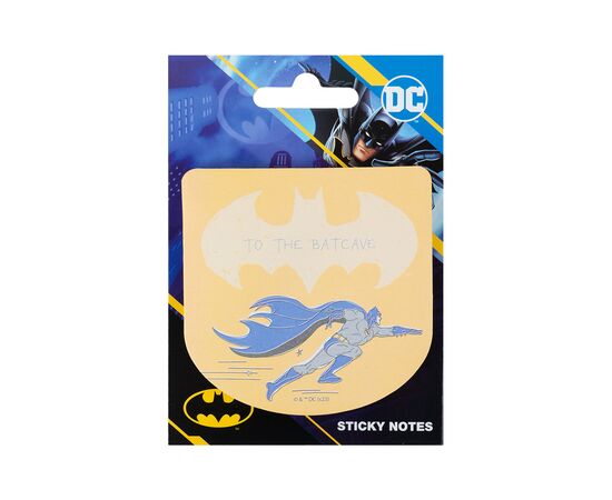 Папір для нотаток Kite з клейким шаром DC Comics 70х70 мм, 50 аркушів (DC23-298-1)