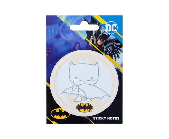 Папір для нотаток Kite з клейким шаром DC Comics 70х70 мм, 50 аркушів (DC23-298-2)
