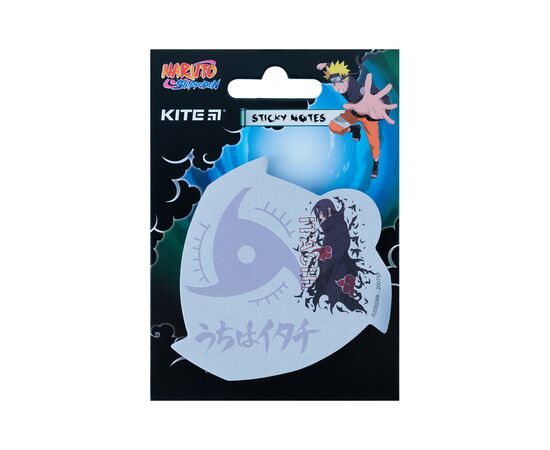 Папір для нотаток Kite з клейким шаром Naruto 70х70 мм, 50 аркушів (NR23-298-1)