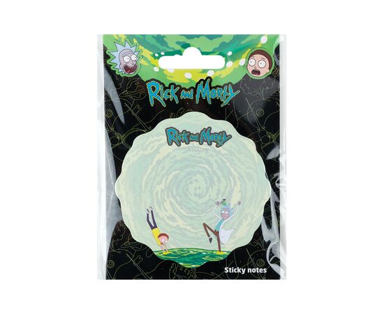 Бумага для заметок Kite с клейким слоем Rick and Morty 70х70 мм, 50 листов (RM23-298-2), изображение 2 Бумага для заметок Kite с клейким слоем Rick and Morty 70х70 мм, 50 листов (RM23-298-2), изображение 2