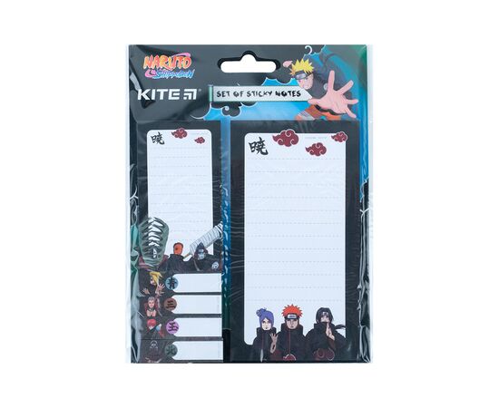Бумага для заметок Kite с клейким слоем Naruto (NR23-299-2), изображение 2 Бумага для заметок Kite с клейким слоем Naruto (NR23-299-2), изображение 2