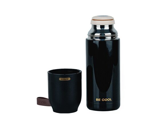 Поильник-непроливайка Kite Термос Pearl, 350 мл, черный (K24-302-1), изображение 2 Поильник-непроливайка Kite Термос Pearl, 350 мл, черный (K24-302-1), изображение 2