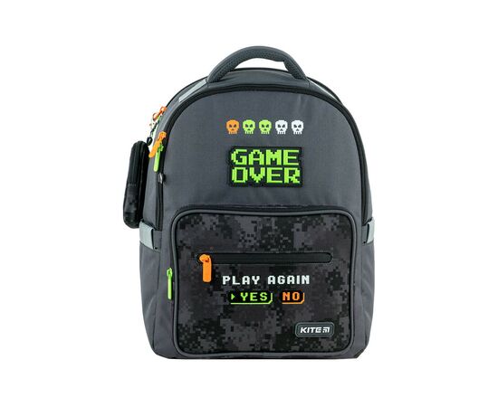 Рюкзак школьный Kite Education 770 Game Over (K24-770M-4), изображение 3 Рюкзак школьный Kite Education 770 Game Over (K24-770M-4), изображение 3