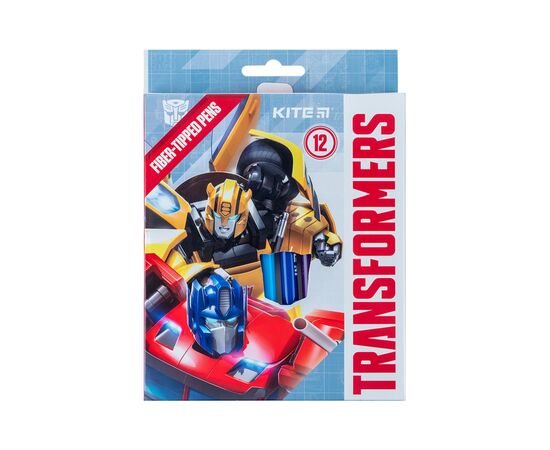 Фломастери Kite Transformers 12 кольорів (TF24-447)