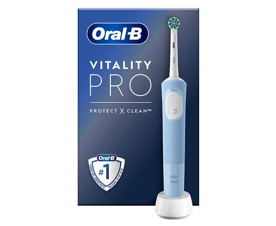 Электрическая зубная щетка Oral-B D103.413.3 Vapor Blue, изображение 3 Электрическая зубная щетка Oral-B D103.413.3 Vapor Blue, изображение 3
