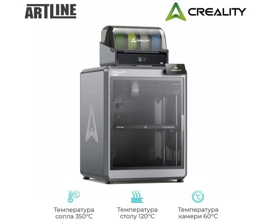 3D-принтер Creality K2 Plus Сombo, изображение 3 3D-принтер Creality K2 Plus Сombo, изображение 3