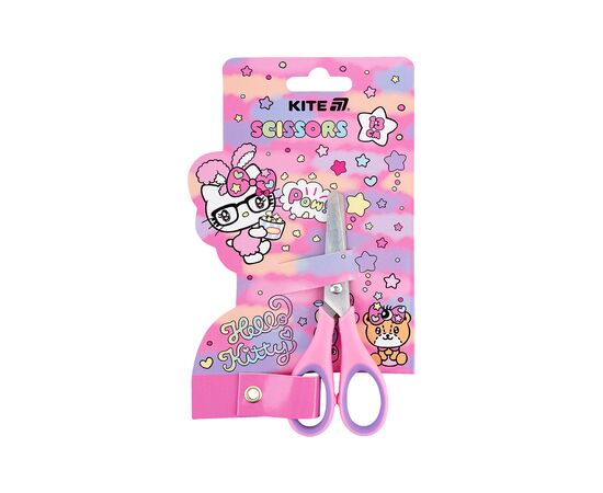 Ножницы Kite детские с резиновыми вставками Hello Kitty 13 см (HK25-123)