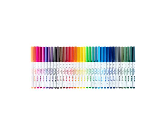 Фломастеры Kite Creative Superwashable 36 цветов (K-1154), изображение 2 Фломастеры Kite Creative Superwashable 36 цветов (K-1154), изображение 2