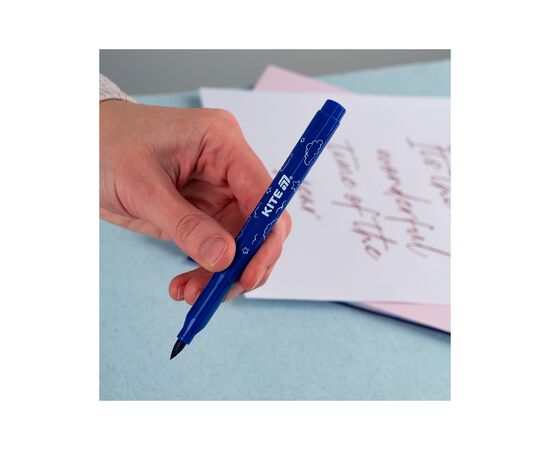 Фломастеры Kite Creative кисточки 12 цветов (K-1150), изображение 5 Фломастеры Kite Creative кисточки 12 цветов (K-1150), изображение 5