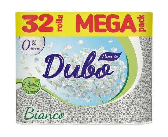 Туалетний папір Диво Premio Bianco 3 шари 32 рулони (4820003837665)