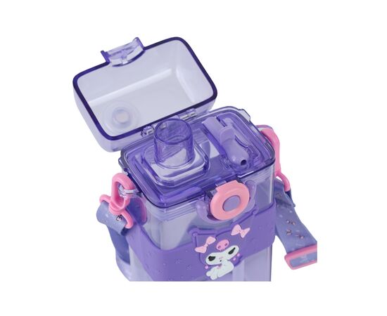 Поильник-непроливайка Kite Kuromi HK-1 500 мл (HK24-1203-1), изображение 2 Поильник-непроливайка Kite Kuromi HK-1 500 мл (HK24-1203-1), изображение 2