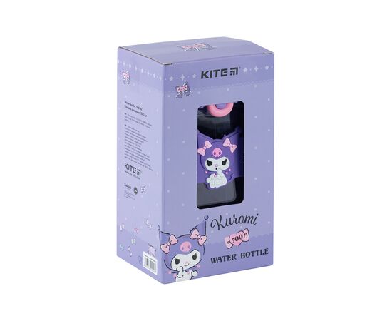 Поильник-непроливайка Kite Kuromi HK-1 500 мл (HK24-1203-1), изображение 7 Поильник-непроливайка Kite Kuromi HK-1 500 мл (HK24-1203-1), изображение 7