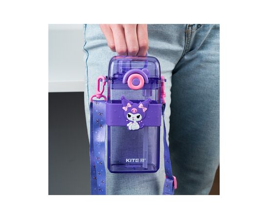 Поильник-непроливайка Kite Kuromi HK-1 500 мл (HK24-1203-1), изображение 9 Поильник-непроливайка Kite Kuromi HK-1 500 мл (HK24-1203-1), изображение 9