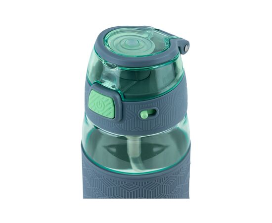 Поильник-непроливайка Kite 600 мл, зелено-серая (K24-1201-2), изображение 3 Поильник-непроливайка Kite 600 мл, зелено-серая (K24-1201-2), изображение 3