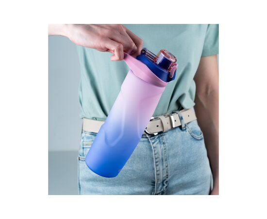 Поильник-непроливайка Kite 760 мл, фиолетово-розовая (K24-1200-2), изображение 5 Поильник-непроливайка Kite 760 мл, фиолетово-розовая (K24-1200-2), изображение 5