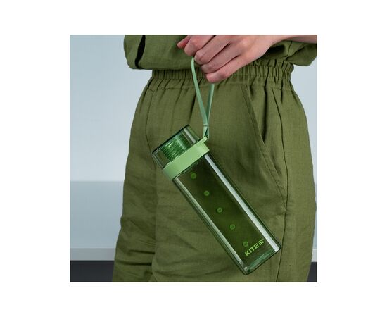 Поильник-непроливайка Kite квадратная, 550 мл, зеленая (K24-1209-2), изображение 8