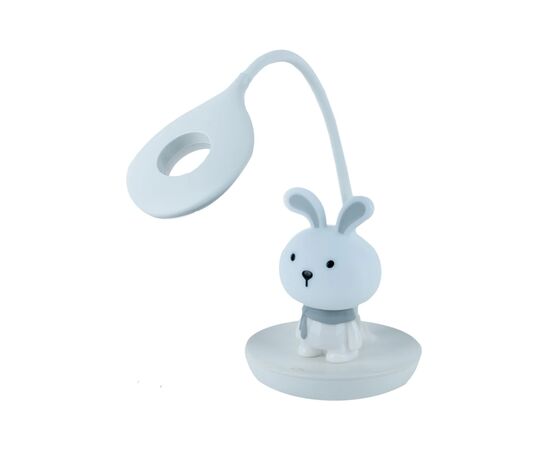 Настольная лампа Kite Bunny LED с аккумулятором, белая (K24-492-1-1)
