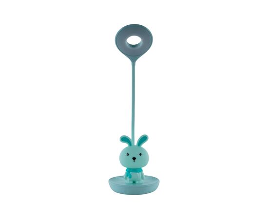 Настольная лампа Kite Bunny LED с аккумулятором, зеленая (K24-492-1-4), изображение 3 Настольная лампа Kite Bunny LED с аккумулятором, зеленая (K24-492-1-4), изображение 3
