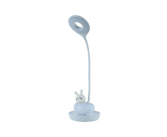 Настільна лампа Kite Cloudy Bunny LED з акумулятором , біла (K24-493-1-1), зображення 2