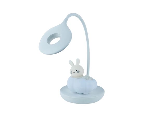 Настільна лампа Kite Cloudy Bunny LED з акумулятором , біла (K24-493-1-1)