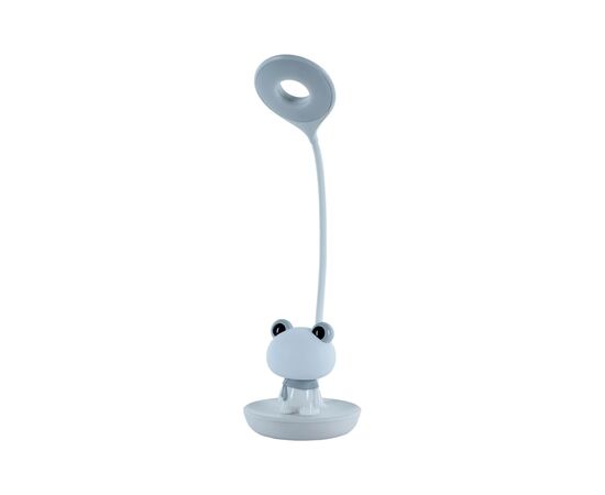Настольная лампа Kite Froggy LED с аккумулятором, белая (K24-492-3-1), изображение 2 Настольная лампа Kite Froggy LED с аккумулятором, белая (K24-492-3-1), изображение 2