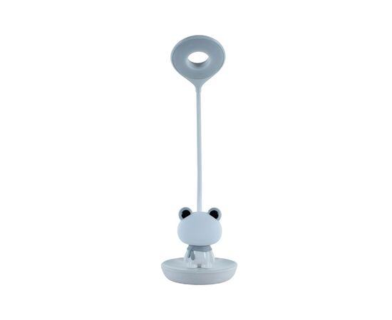 Настольная лампа Kite Froggy LED с аккумулятором, белая (K24-492-3-1), изображение 3 Настольная лампа Kite Froggy LED с аккумулятором, белая (K24-492-3-1), изображение 3