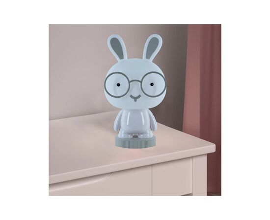 Ночник Kite Светильник LED с аккумулятором Bunny, белый (K24-490-1-1), изображение 5 Ночник Kite Светильник LED с аккумулятором Bunny, белый (K24-490-1-1), изображение 5