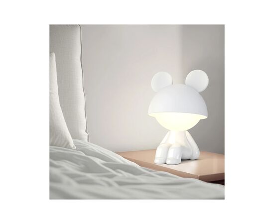 Ночник Kite Светильник LED с аккумулятором Cute Mouse, белый (K25-316-2-1), изображение 5 Ночник Kite Светильник LED с аккумулятором Cute Mouse, белый (K25-316-2-1), изображение 5