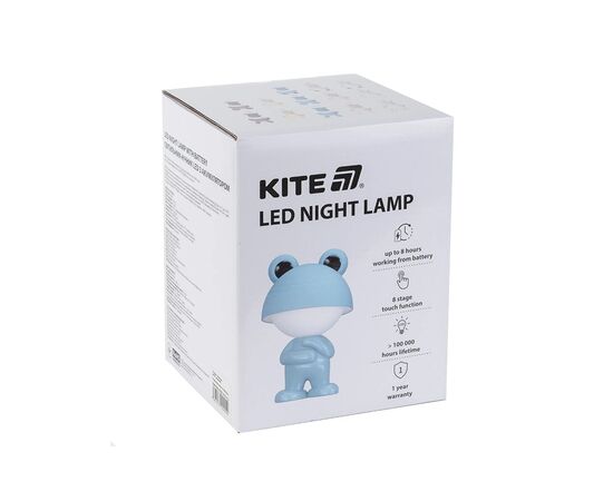 Ночник Kite Светильник LED с аккумулятором Dreamy Bunny, белый (K25-315-1-1), изображение 3 Ночник Kite Светильник LED с аккумулятором Dreamy Bunny, белый (K25-315-1-1), изображение 3