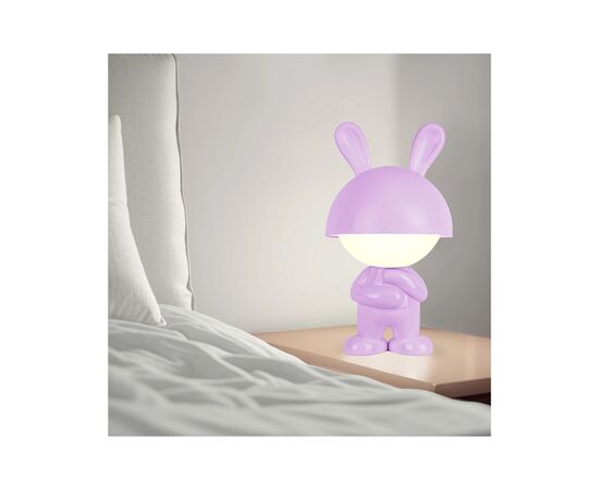 Ночник Kite Светильник LED с аккумулятором Dreamy Bunny, фиолетовый (K25-315-1-5), изображение 5 Ночник Kite Светильник LED с аккумулятором Dreamy Bunny, фиолетовый (K25-315-1-5), изображение 5